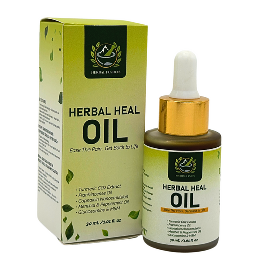 Herbal Heal Oil: Natural Joint & Muscle Pain Relief